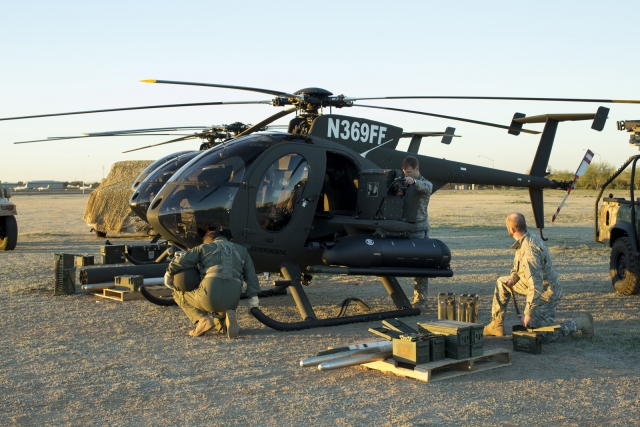 MD Helicopters with Elbit Systems To Equip Scout Gunships With Integrated Weapons System