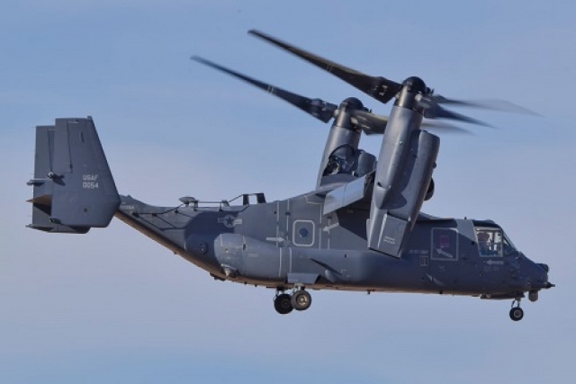 U.S. Air Force Grounds CV-22 Osprey Fleet following Mishap in Japan