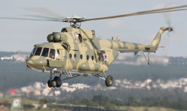 Russian Helicopters Signs Contract For Three Mi-8AMTSh Choppers