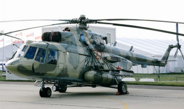 Russian Defense Ministry Receives New Batch of Mi-8MTV-5 Military Transport Helicopters