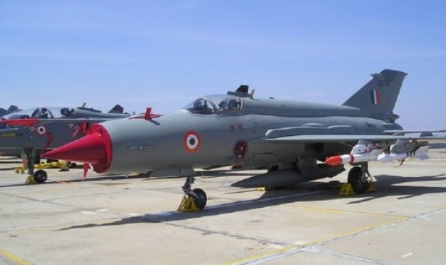 IAF MiG-21 Fighter Aircraft Crashes, Pilot Killed
