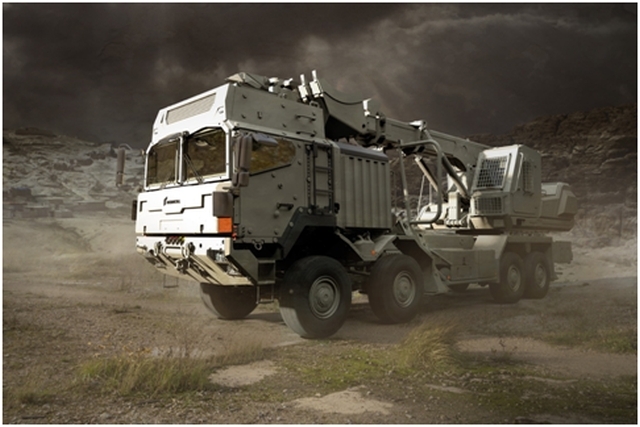 CSM Slovakia Partners UAE’s IGG to Offer Military Excavators at IDEX 2021