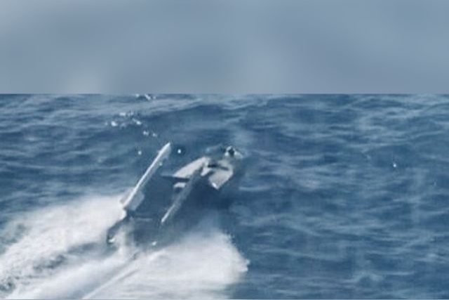 Russian Ka-29 Helicopter Shot Down by Ukrainian Missile Mounted on Drone Boat