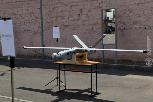 Armenian Military Reveals Downed Israel-Built Azerbaijani Drones