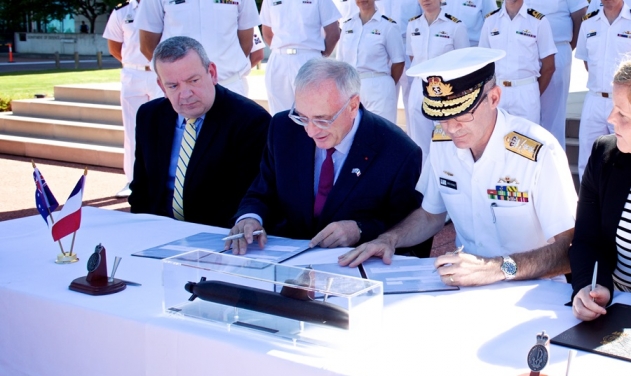 Naval Group, Australian Government Sign Future Submarine Partnering Agreement