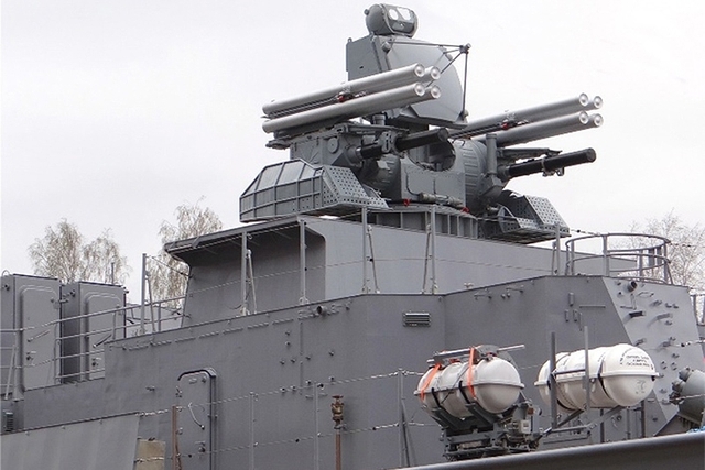 Naval Pantsir air defense system Tested from Russian Warship
