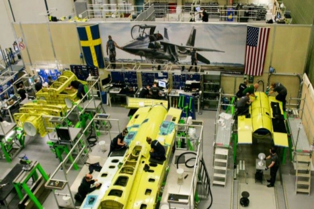 Saab Delivers T-7A Aft for Flight Test Program