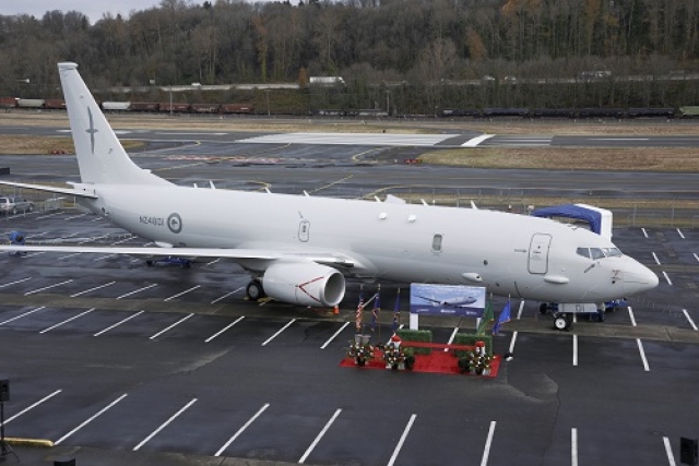New Zealand Receives First Boeing P-8A Poseidon MPA