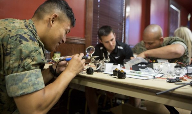 US Marines Demo Print-on-the-go Drones