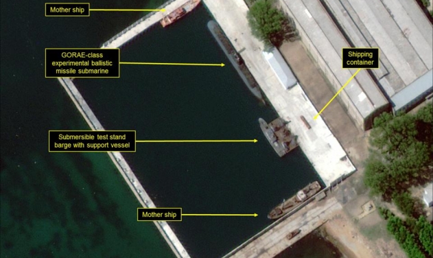 New Satellite Images Suggest North Korea Preparing For Submarine-launched Missile