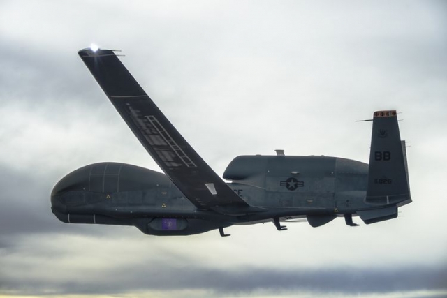 Global Hawk Drones Fitted With Upgraded Sensors