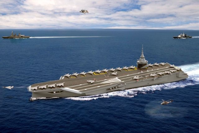 U.S. Approves $1.3B Electromagnetic Aircraft Launch System Sale for France’s Proposed Aircraft Carrier