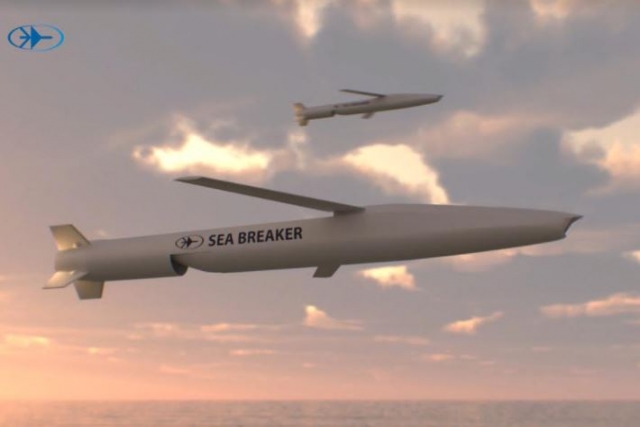 Rafael Unveils Sea Breaker Maritime & Land-based Long-Range Attack Weapon System