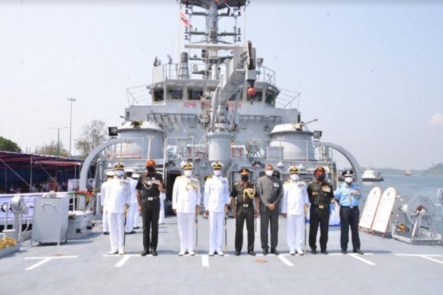 Project Mk IV LCU Warship Indigenously built at India’s GRSE Commissioned