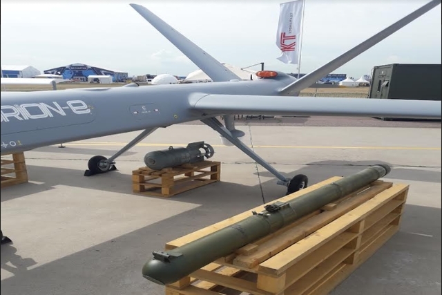 Russian Orion-E attack Drone Could Launch Vikhr Guided Missiles 
