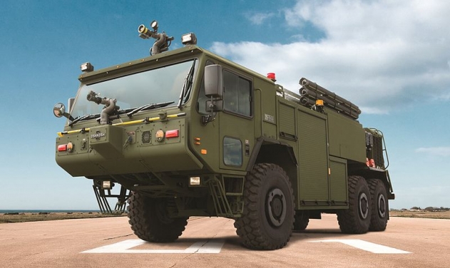 Oshkosh Corp Wins US Marine Contract For P-19R ARFF Vehicles