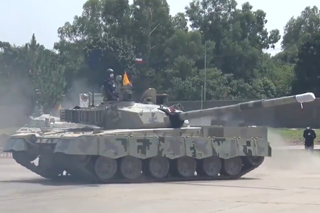 Pakistan rolls out Upgraded Al-Khalid-1 Tank