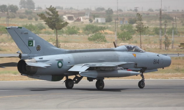 Pakistani F-7 Light Fighter Aircraft Crashes