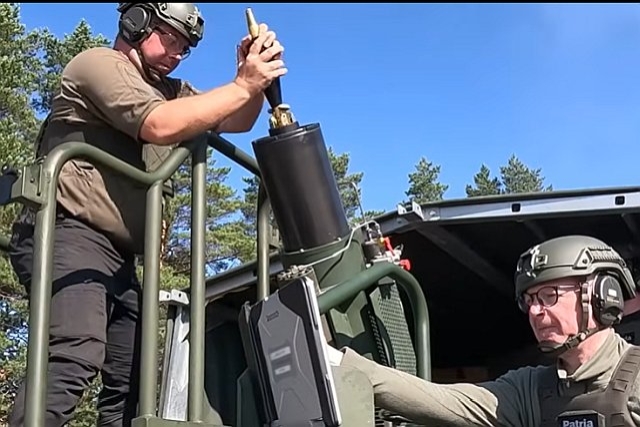 Finnish Army to Procure Patria’s Latest “TREMOS” Heavy Mortar System