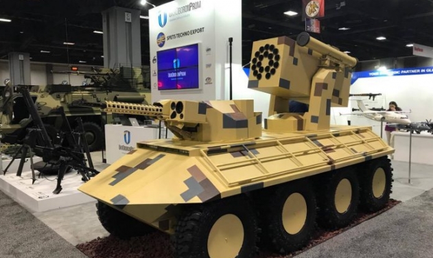 Ukraine Unveils New Phantom-2 Unmanned Armored Personnel Carrier At AUSA 2017