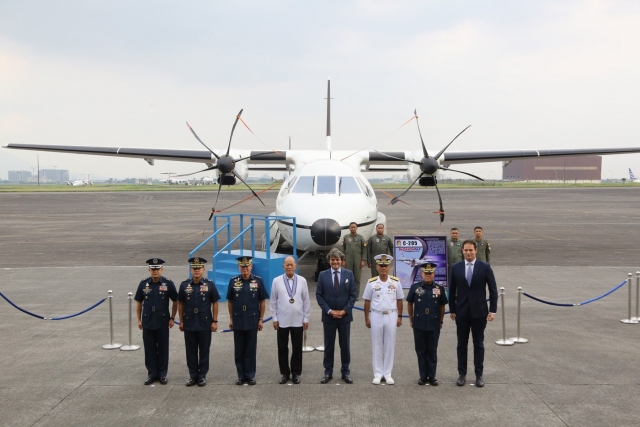 Philippine Air Force gets new C-295M plane from Spain 