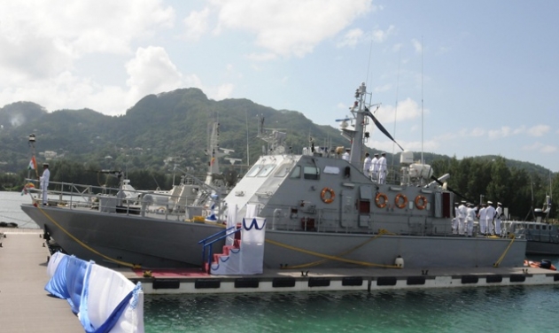India Gifts Fast Interceptor Boat To Seychelles Coast Guard