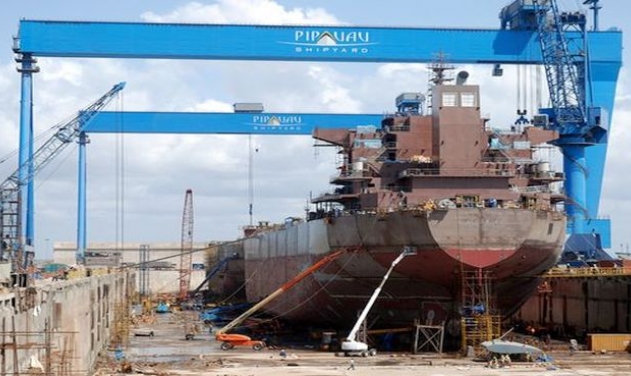 Indian Navy Warns Pipavav Shipyard Of Penalties 