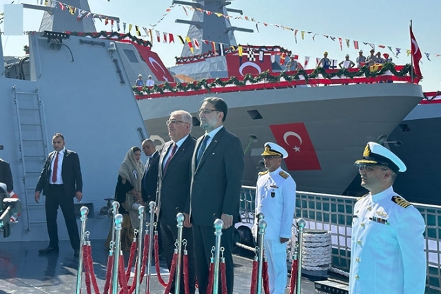 Turkish Shipyard Delivers PNS Babur, Pakistan's Most Modern Warship