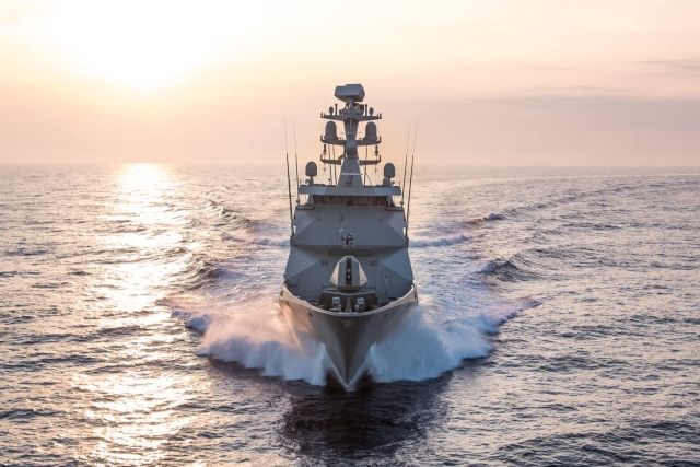 Sea Trials of Damen-made Mexican Navy Frigate Complete 