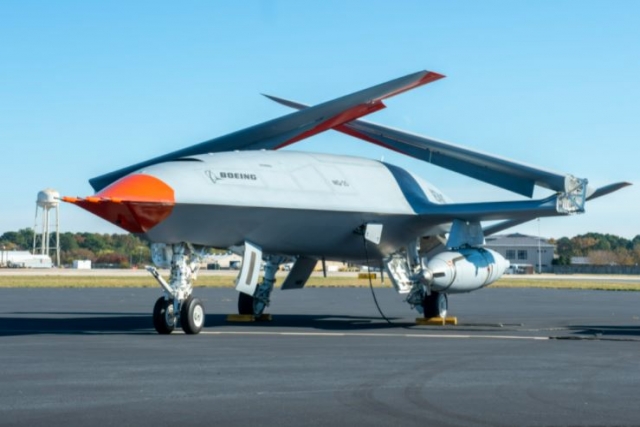 U.S. Navy Conducts Ground Tests of MQ-25 Stingray