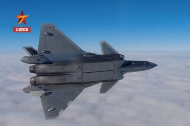 China’s J-20 Fighter Jet Flies “Stealthily” Indicating its Combat Readiness