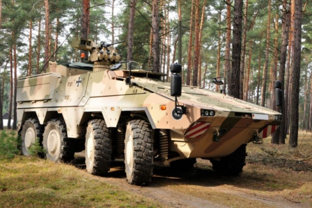 Rheinmetall Modernizes 27 More Boxer Command Vehicles for Bundeswehr