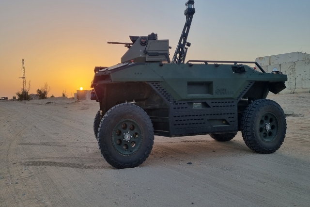 IAI Unveils REX MK II Multi-Mission Unmanned Land Vehicle