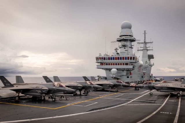 Italian Navy Achieves Initial Operational Capability with F-35B Fleet