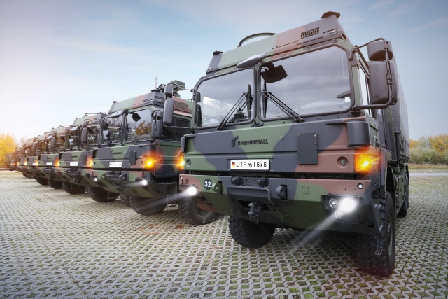 German Army to get 1,000 new Rheinmetall Military Trucks