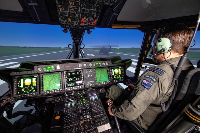 CAE Hands Over CAE 700MR Series NH90 Simulator to New Zealand Air Force