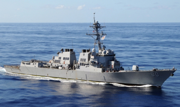 U.S. Navy Receives Arleigh Burke-Class Guided Missile Destroyer Frank E. Petersen Jr