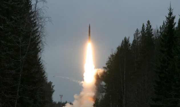 Russia test-launches RS-24 Inter Continental Ballistic Missile