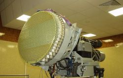 Russian T-50 fighter's Phased Array Radar 