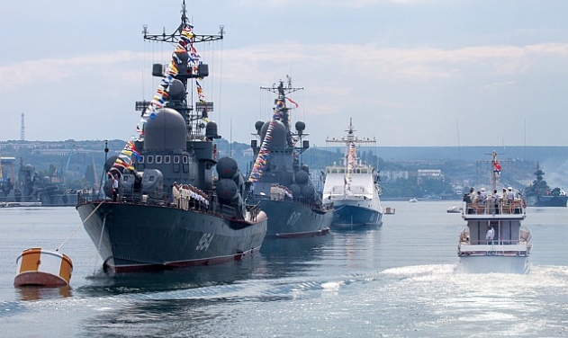 Ukrainian Drone Swarm Attacks Russian Warships in Sevastopol, Repelled