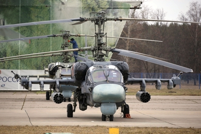 Russian Helicopters Group tests Modernized Ka-52M Gunships