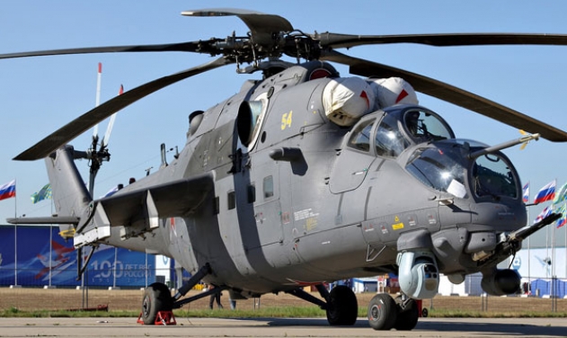 Nigerian Air Force Receives Two Russian Mi-35M Helicopters