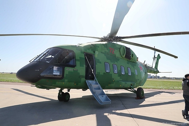 Rosoboronexport Bags First International Sale of Mi-38T Large Transport Helicopter