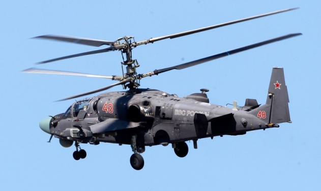 Russian Navy’s Kamov Ka-52 Helicopters To Be Equipped With New AESA Radar