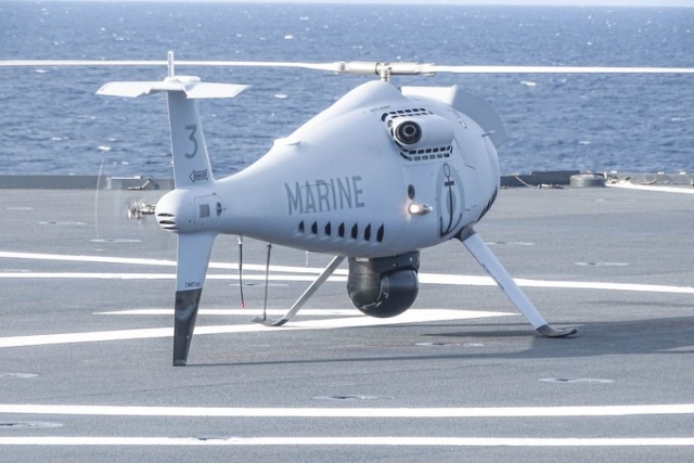 Schiebel’s Camcopter S-100 Integrated on French Navy's Mistral Carrier 