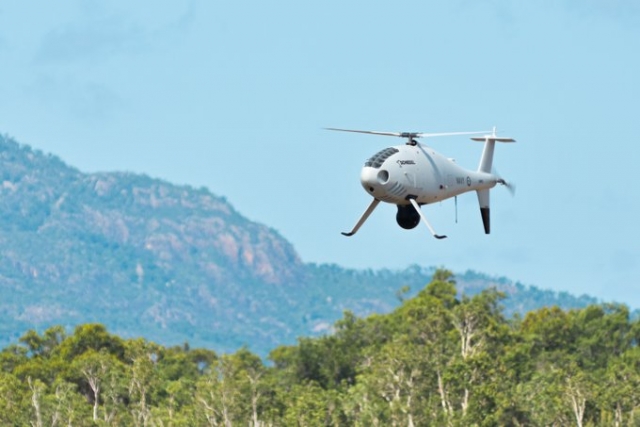 Schiebel Camcopter S-100 Heavy Fuel Engine Completes Australian Navy's Acceptance Tests