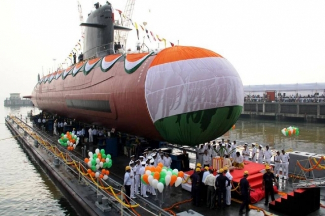 Second Scorpene-class Sub Inducted by Indian Navy