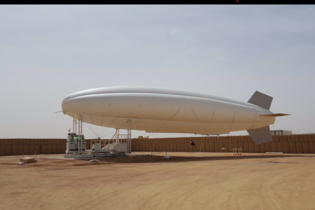 Rheinmetall’s Tethered Balloon to Protect German Army's Base in Niger