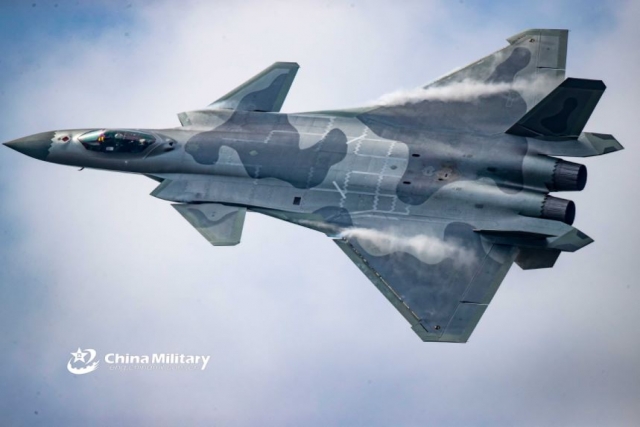 China’s J-20 Jet Powered by Domestic Engine in Service with 2nd Ace Force Unit