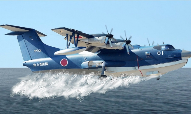 ShinMaywa Looking At Parts Manufacture, MRO of US-2i Amphibious Aircraft In India 